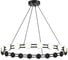 Светильник подвесной ST-Luce черный/белый LED 1х40W 4000K ST luce SL6610.403.20 1