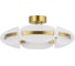 Светильник потолочный ST-Luce латунь/белый LED 1х5W 3000K ST luce SL1304.302.45 2
