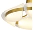 Светильник потолочный ST-Luce латунь/белый LED 1х5W 3000K ST luce SL1304.302.45 3