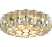 Светильник потолочный ST LUCE латунь/латунь, прозрачный E14 19*60W SL1662.302.19