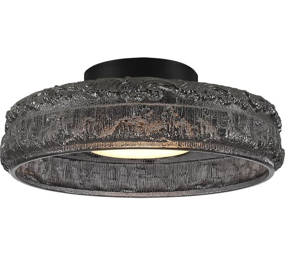 Светильник потолочный ST LUCE черный/дымчатый LED 1*15W 4000K SL6143.412.01 1