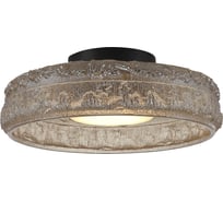 Светильник потолочный ST LUCE черный/шампань LED 1*15W 4000K SL6143.422.01