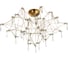 Светильник потолочный ST-Luce Золотистый/Прозрачный LED 7х5W 3000K ST luce SL6601.202.78 2