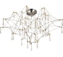 Светильник потолочный ST LUCE хром/прозрачный LED 78*0,35W 3000K SL6601.102.78