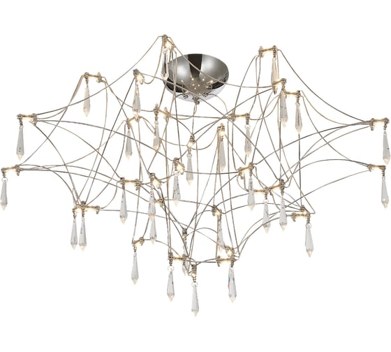 Светильник потолочный ST LUCE хром/прозрачный LED 78*0,35W 3000K SL6601.102.78 1