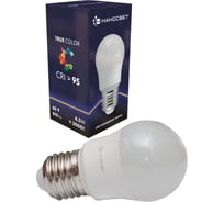 Светодиодная лампа Наносвет LH-G-60/E27/930, 6.5Вт, шар P45, 610 лм, Е27, 3000К, Ra95, L064