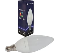 Светодиодная лампа Наносвет LH-CD-60/E14/940, 6Вт, свеча, 580 лм, Е14, 4000К, Ra95, L052