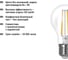 Лампа светодиодная E27 "Филамент" А60-10 Вт-230 В-2700 К TDM ELECTRIC SQ0340-0273 3