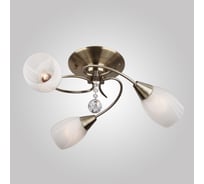 Потолочный светильник Eurosvet 30100 3 античная бронза 00000077161