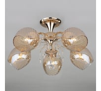 Потолочный светильник Eurosvet 30120 5 золото 00000083439