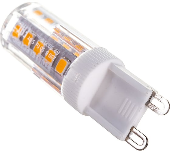 Светодиодная лампа TDM G9-5 Вт-230 В-3000 К, SMD, 16x49 мм SQ0340-0222