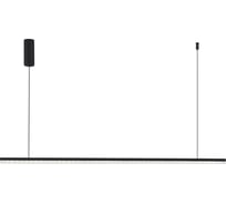 Светильник подвесной ST LUCE черный/прозрачный LED 1*32W 4000K SL1018.423.01
