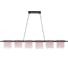 Светильник подвесной ST-Luce черный/розовый LED 1х6W 3000K ST luce SL6021.403.36 1