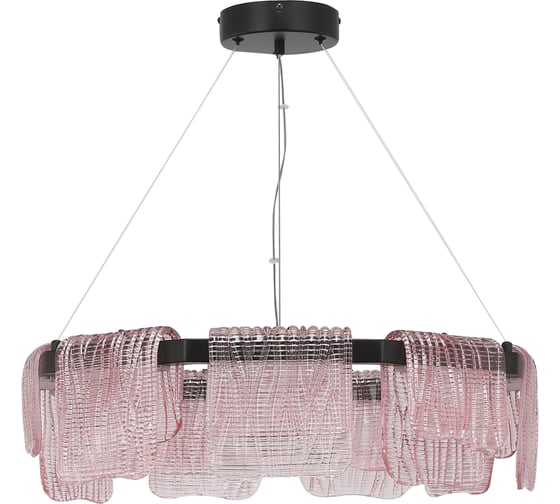 Светильник подвесной ST LUCE черный/розовый LED 1*54W 3000K SL6021.403.54 1