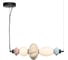 Светильник подвесной ST-Luce черный/синий, желтый, розовый, опаловый LED 1х8W 3000K ST luce SL6134.423.01 1