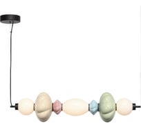Светильник подвесной ST-Luce черный/зеленый, розовый, желтый, синий, опаловый LED 1х24W 3000K ST luce SL6134.443.01
