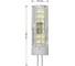 Светодиодная лампа TDM ELECTRIC G4-5 Вт-230 В-6500 К, SMD, 16x55 мм SQ0340-0218 4