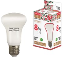 Светодиодная лампа TDM ELECTRIC R63 - 8 Вт-230 В-3000 К–E27 Народная SQ0340-0140
