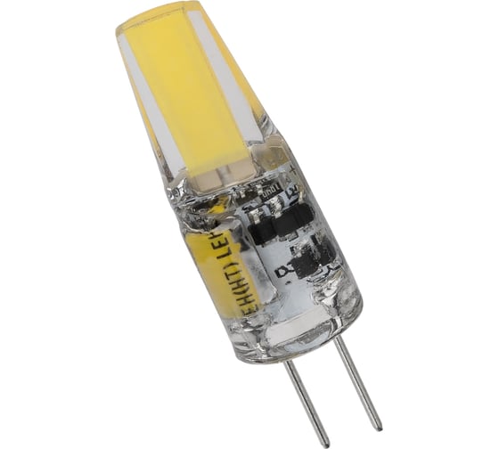 Светодиодная лампа TDM ELECTRIC G4-1,5 Вт-AC/DC 12 В-4000 К, COB, 9,5х36 мм SQ0340-0091