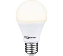 Светодиодная лампа TDM ELECTRIC А60-10 Вт-230 В-4000 К–E27 "Лампа-ДИММЕР" SQ0340-0196