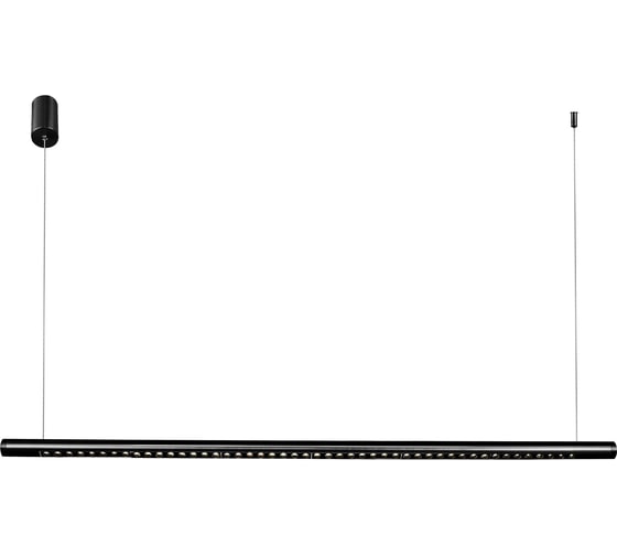 Светильник подвесной ST LUCE черный/черный, латунь LED 1*28W 4000K SL6238.413.01 1