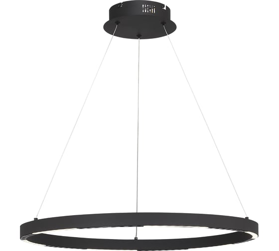 Светильник подвесной ST LUCE черный/черный LED 1*32W 4000K SL6238.433.01 1