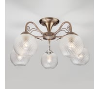 Потолочный светильник Eurosvet 30139 5 античная бронза 00000086002