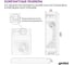 Блок питания для светодиодной ленты регулируемый Geniled 150 W 19-24V IP20 09105 11