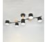 Люстра под лампу General Lighting Systems Венто GCHL-5GX53-M черная, дерево 662213 1