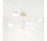 Люстра под лампу General Lighting Systems Элизиум GCHL-8GX53-M белая, дерево 662336 1