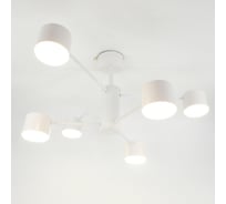 Люстра под лампу General Lighting Systems Стеллар GCHL-6GX53-M белая 662341