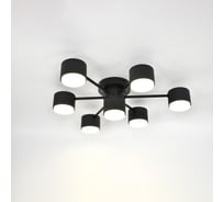 Люстра под лампу General Lighting Systems Стеллар GCHL-7GX53-M черная 662344