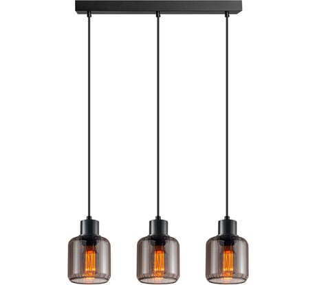 Люстра под лампу General Lighting Systems Люксора GCHL-3E27-M с прямоугольным основанием 662833