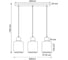 Люстра под лампу General Lighting Systems Люксора GCHL-3E27-M с прямоугольным основанием 662833 2