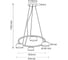 Люстра под лампу General Lighting Systems Гранелл GCHL-4GX53-M 662849 2