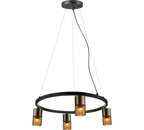 Люстра под лампу General Lighting Systems Эйлайт GCHL-4GU10-M 662853 1