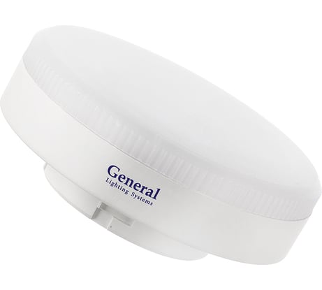 Светодиодная лампа General Lighting Systems 12Вт, 640 Лм, 6500К - холодный белый, цоколь GX53, 230В, упаковка 4 штуки 662228
