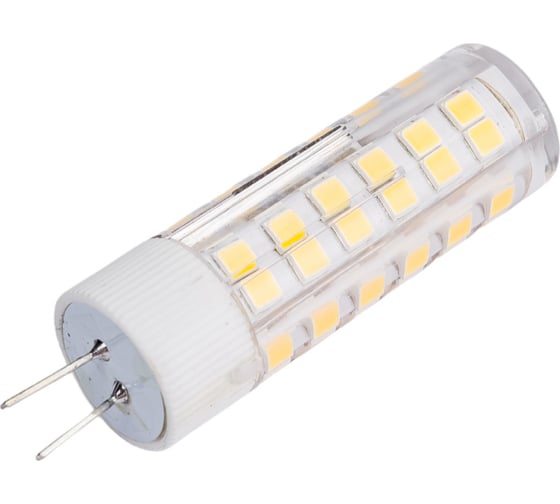 Светодиодная лампа TDM G4-5 Вт-AC/DC 12 В-3000 К, SMD, 16x57 мм SQ0340-0213