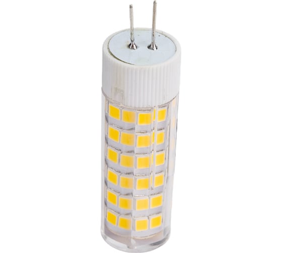 Светодиодная лампа TDM G4-5 Вт-AC/DC 12 В-3000 К, SMD, 16x57 мм SQ0340-0213