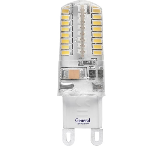 Лампа светодиодная General Lighting Systems GLDEN-G9-5-S-220-6500 5/100/500 685041 1