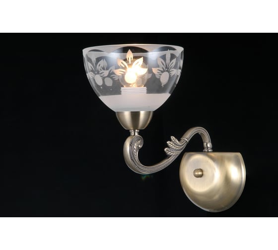 Бра Росток MBP40439/1W AB античная латунь 1x40W E27 h260, SN23 988032750 1