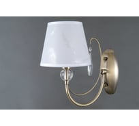 Бра Росток MB40193/1W AB античная латунь абажур 1x40W E14 h250, SN24 988383685
