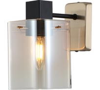 Бра Росток 15721/1W BK+TJ черный/латунь 1x40W E14 h185, STR24 988386053