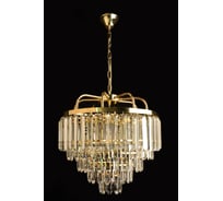 Люстра Росток 8420/10/500 GD золото/хрусталь 10x60W E14 d500 h850, KLD24 988383032