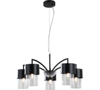 Люстра Росток 15704/5 BK черный 5x40W E14 d630 h810, STR24 988386028