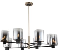 Люстра Росток 15720/8 BK+TJ черный/латунь 8x40W E14 d830 h710, STR24 988386050