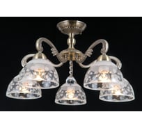 Люстра Росток MDP40439/5 AB античная латунь 5x40W E27 d600 h300, SN23 988032757