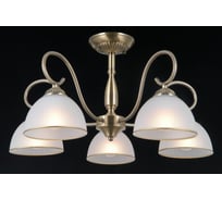 Люстра Росток MDP40621/5 AB античная латунь 5x40W E27 d590 h310, SN23 988032760
