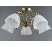 Люстра Росток MDP40724/5 AB античная латунь 5x40W E27 d580 h240, SN24 988383359