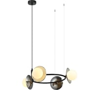 Люстра Росток MDM-6002/4 BK+SG черный 4x40W G9 d450 h910, HAO24 988385561